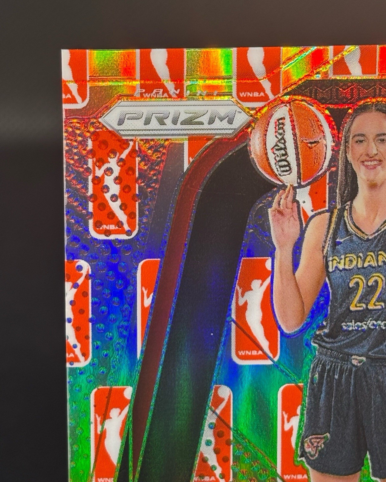 2024 Panini Prizm WNBA Caitlin Clark #145 Logo Prizm SSP RC