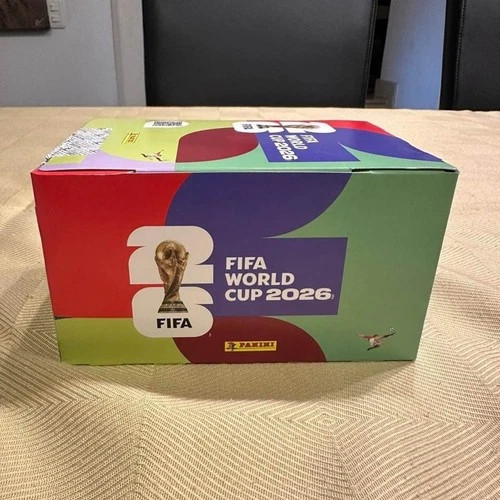 In stock Panini Official FIFA World Cup 2026 Sticker Booster Box (100 Packets)