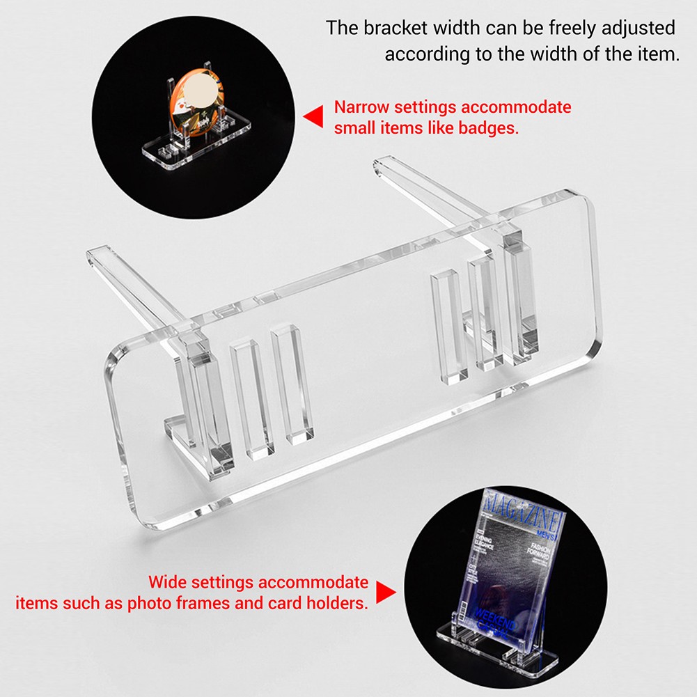 5PACK Acrylic Trading Card Display Stand 35PT Magnetic Holder for Sport Baseball