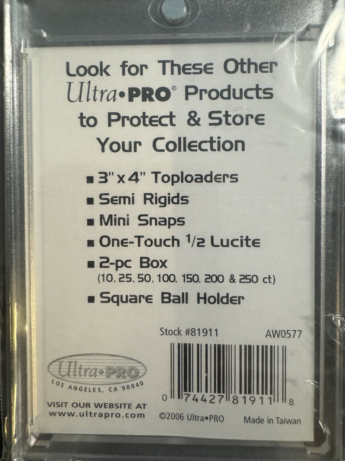 Ultra Pro One-Touch Thick Card 100pt Point Magnetic Card Holder – LOT of 8