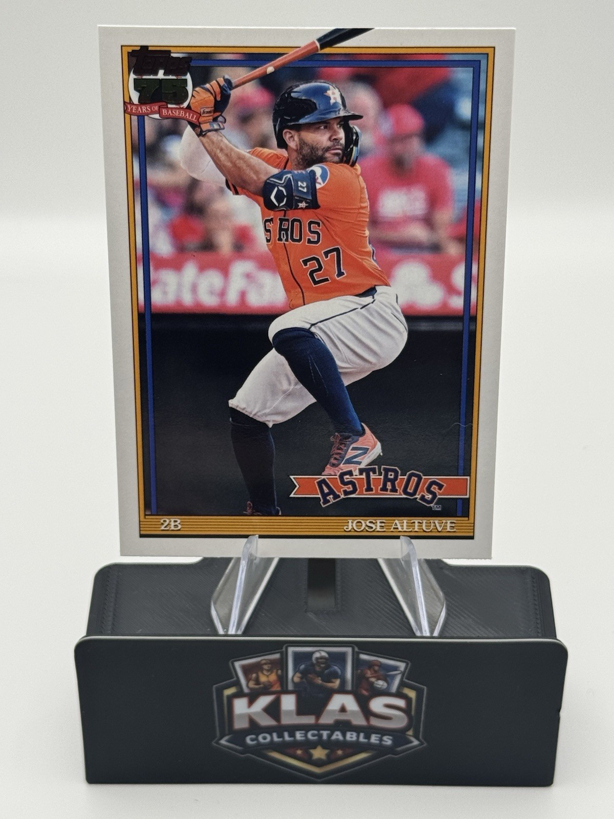 2026 Topps Series 1 Jose Altuve 1991 Topps Insert #T91-7 Astros