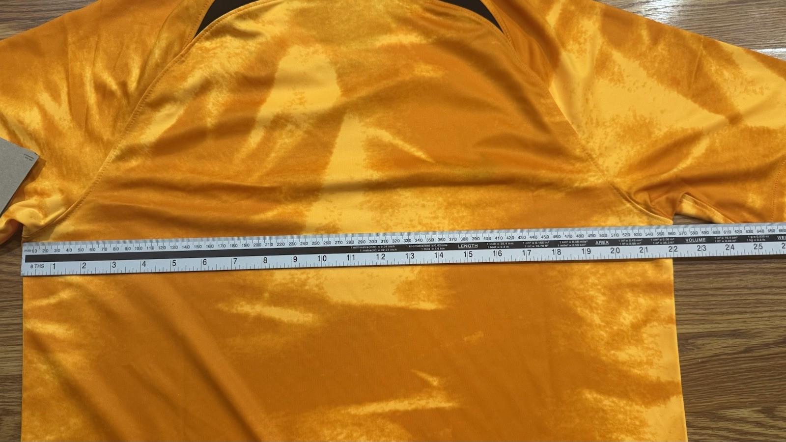 Nike DriFit 2022-23 NETHERLANDS Gold/Yellow Home Soccer Jersey DN0694-845 Mens L