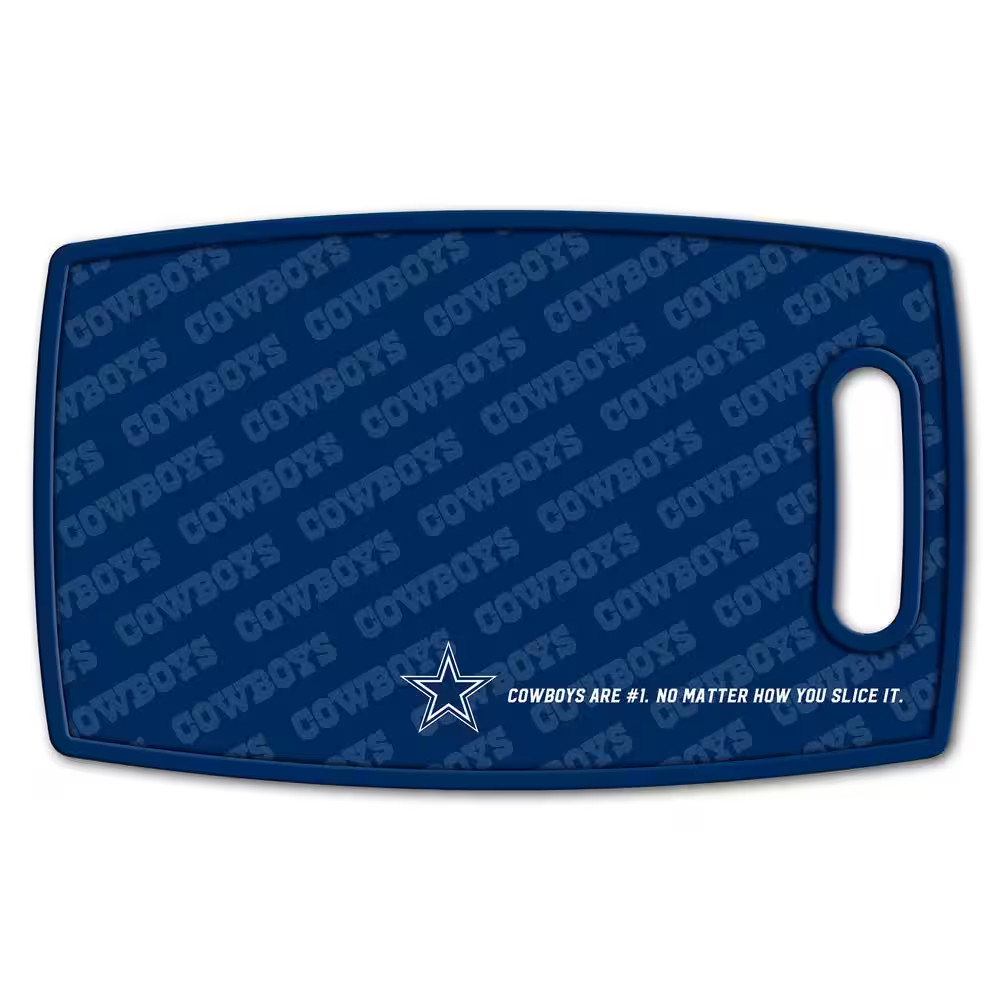 NFL Dallas Cowboys Logo Series Cutting Board 9 in. x 0.5 in. – Rectangle NEW