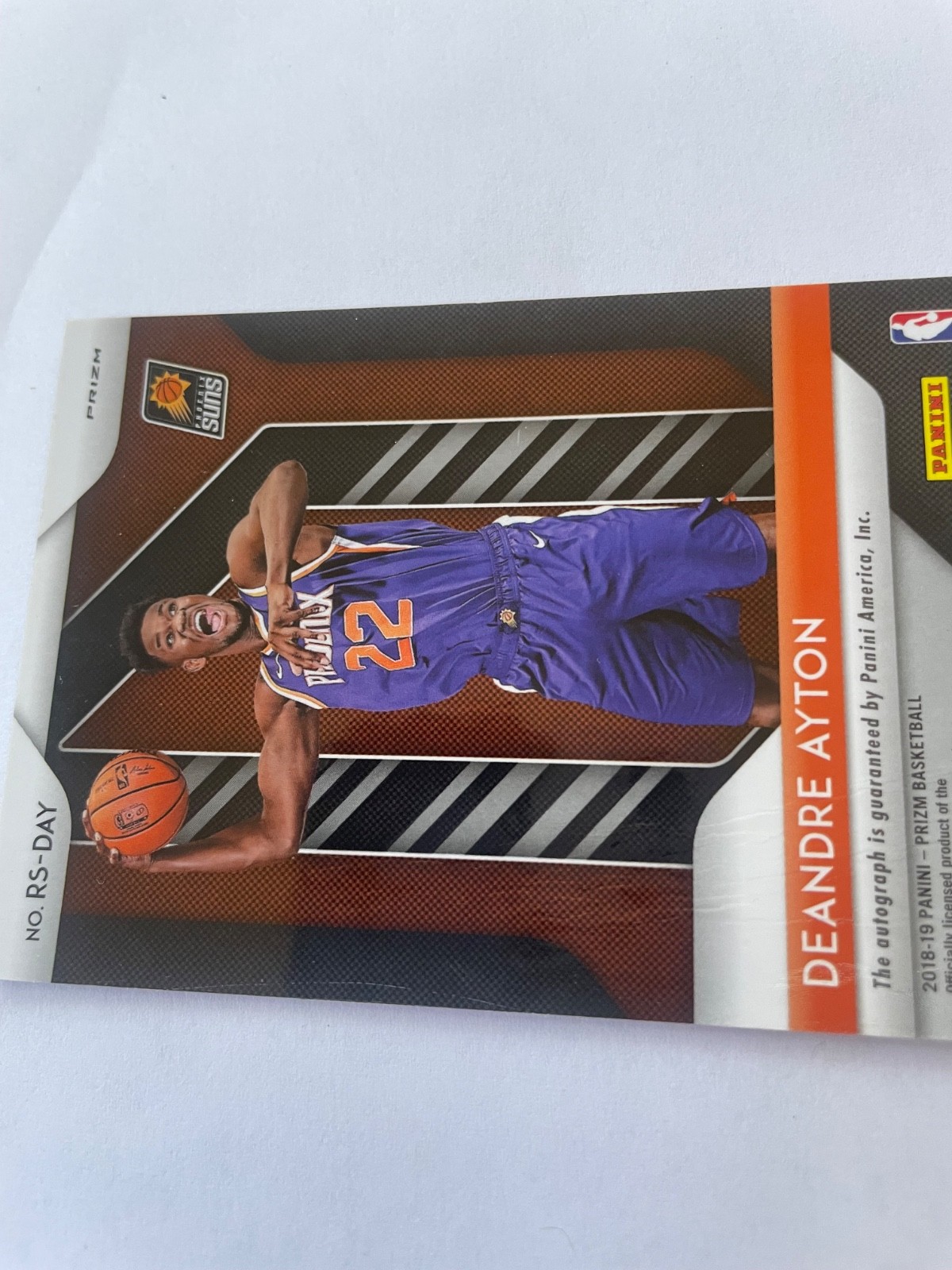 2018-19 Panini Prizm – Rookie Signatures DeAndre Ayton #RS-DAY SEE NOTES