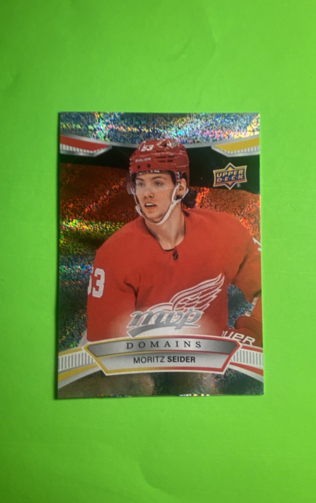 2022-23 Upper Deck MVP – Domains Moritz Seider #NA-21