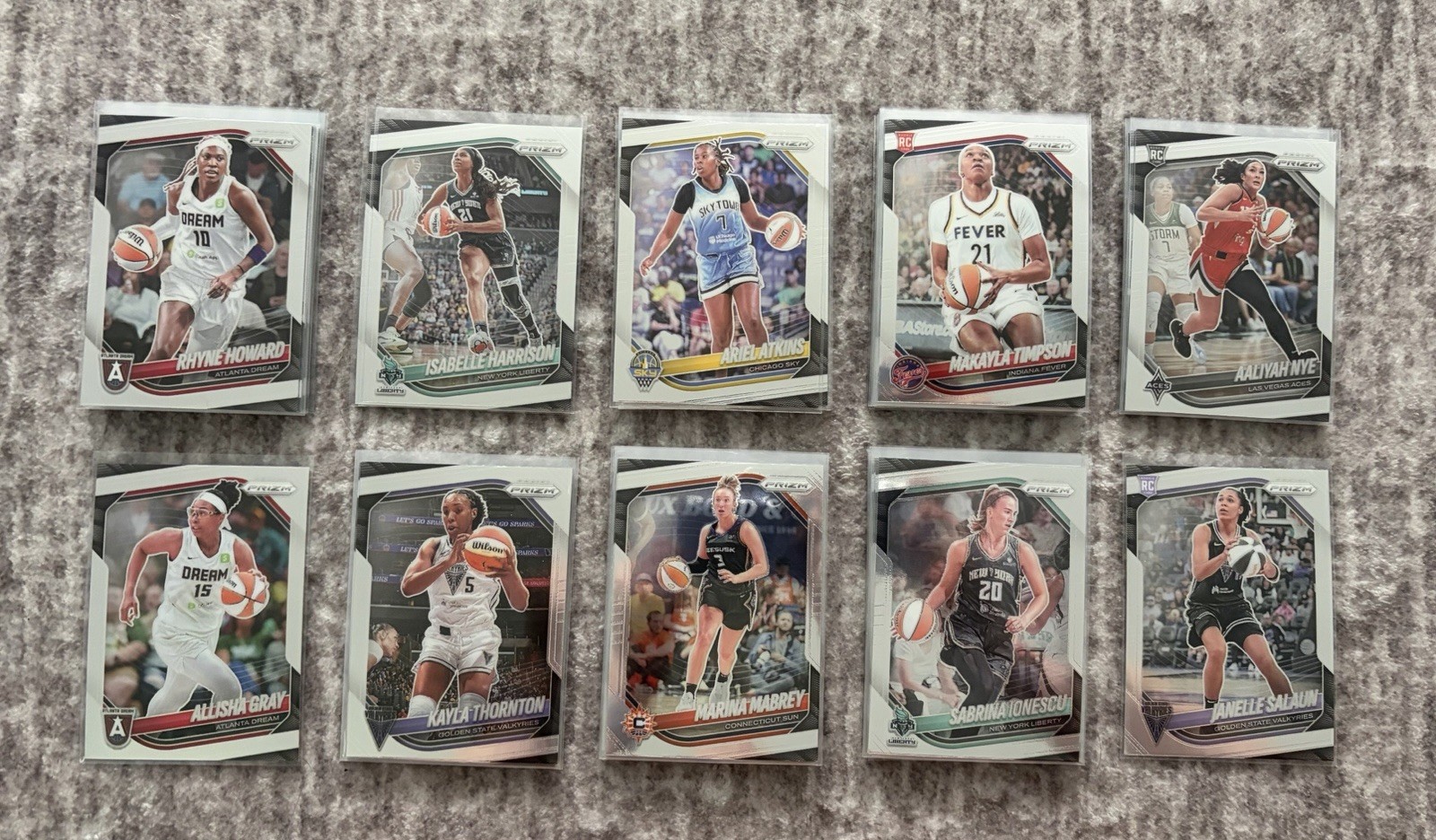 2025 WNBA Panini Prizm – Complete Your Set – Base Singles