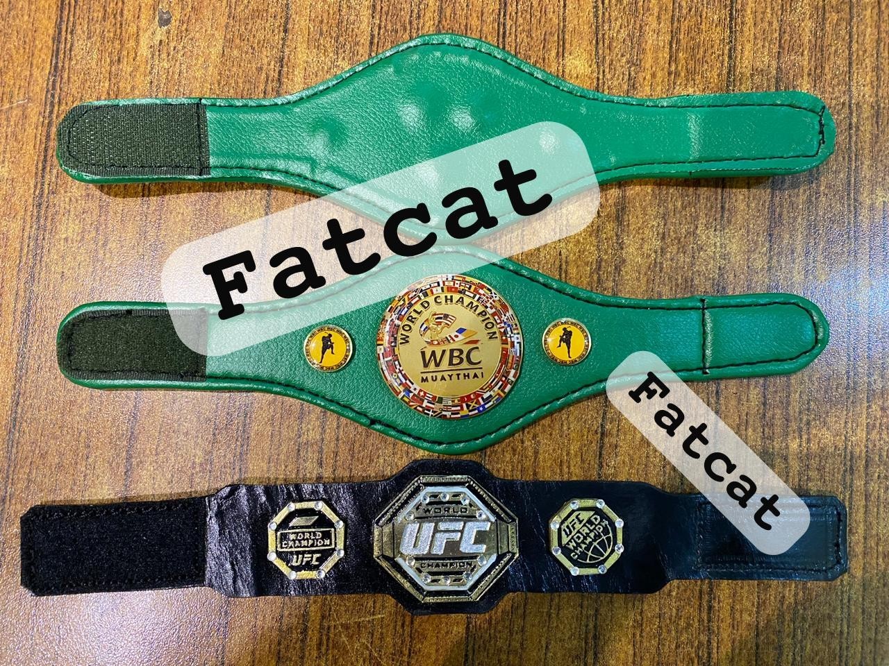 MIni UFC ,WBC ,WBC Muaythai Hand band Boxing Belt (Set OF 3) Size (3 * 10.5)inch