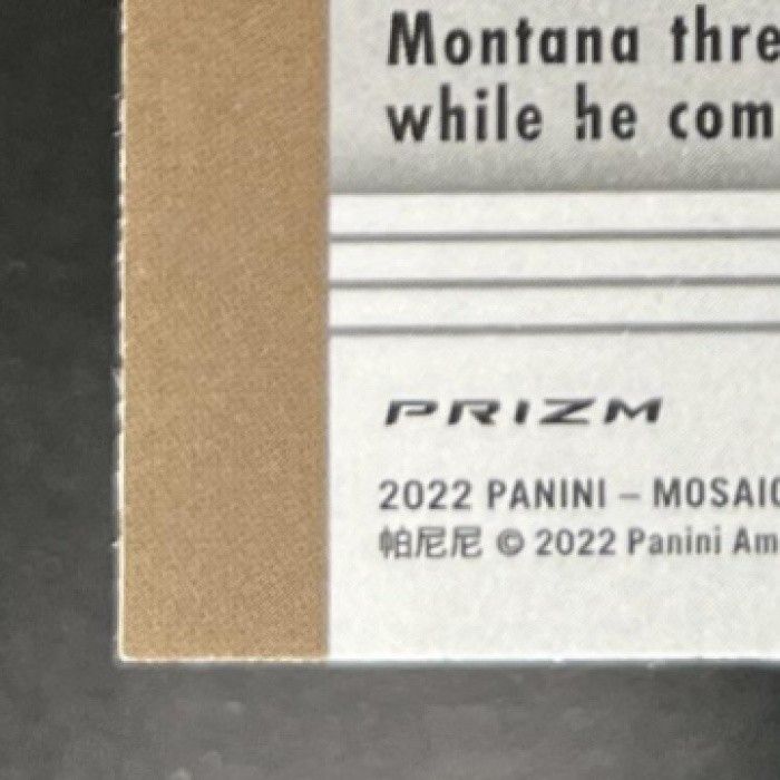 Joe Montana Mosaic 2022 Panini Mosaic Centerstage #CS-1