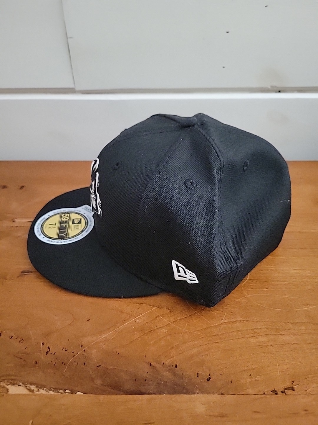 RARE New Era ATLANTA BRAVES MLB 59Fifty Hat Cap 7 3/4 3D Shadow Glow In The Dark