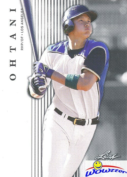 SHOHEI OHTANI 2018 Leaf Premier Rookie #PR4 EXCLUSIVE RC LA Angels MINT Hitting