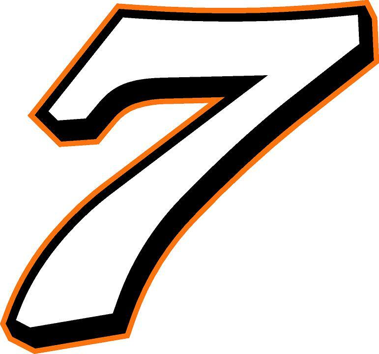 NEW FOR 2022 – #7 Corey LaJoie Racing Sticker Decal SM thru XL – various colors