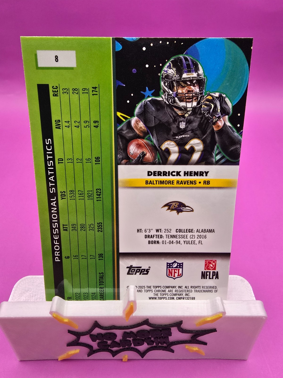 2025 Topps Chrome Cosmic Derrick Henry