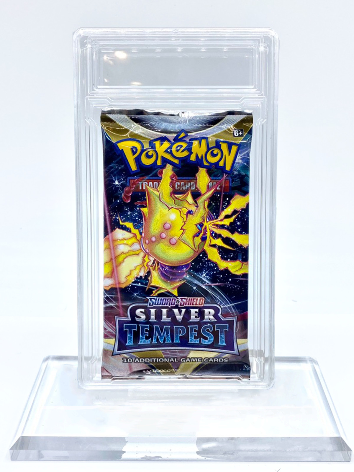 Empty Booster Pack Slab for Grading & Protection of Sealed Sports Trading Cards