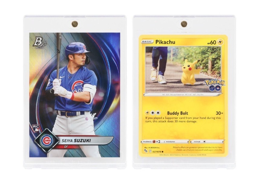 5 BCW Card Holder Magnetic Slab One-Touch Baseball Football Auto Relic Cards UV+
