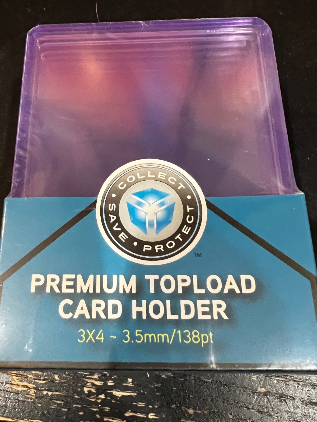 Premium 3″x4″ 138PT Thick Card Topload Holder 32 Packs of 10 -Total 320