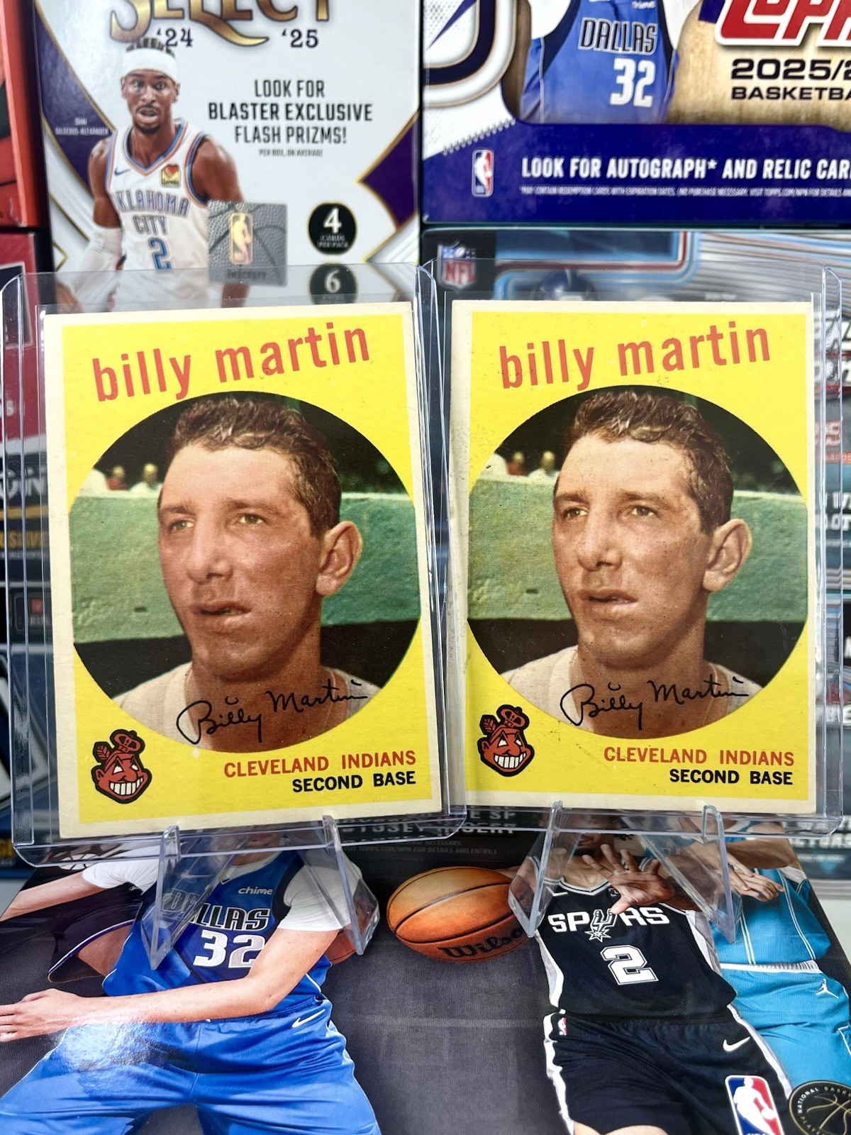1959 Topps – Billy Martin #295 Cleveland Indians (2 Available | See Description)