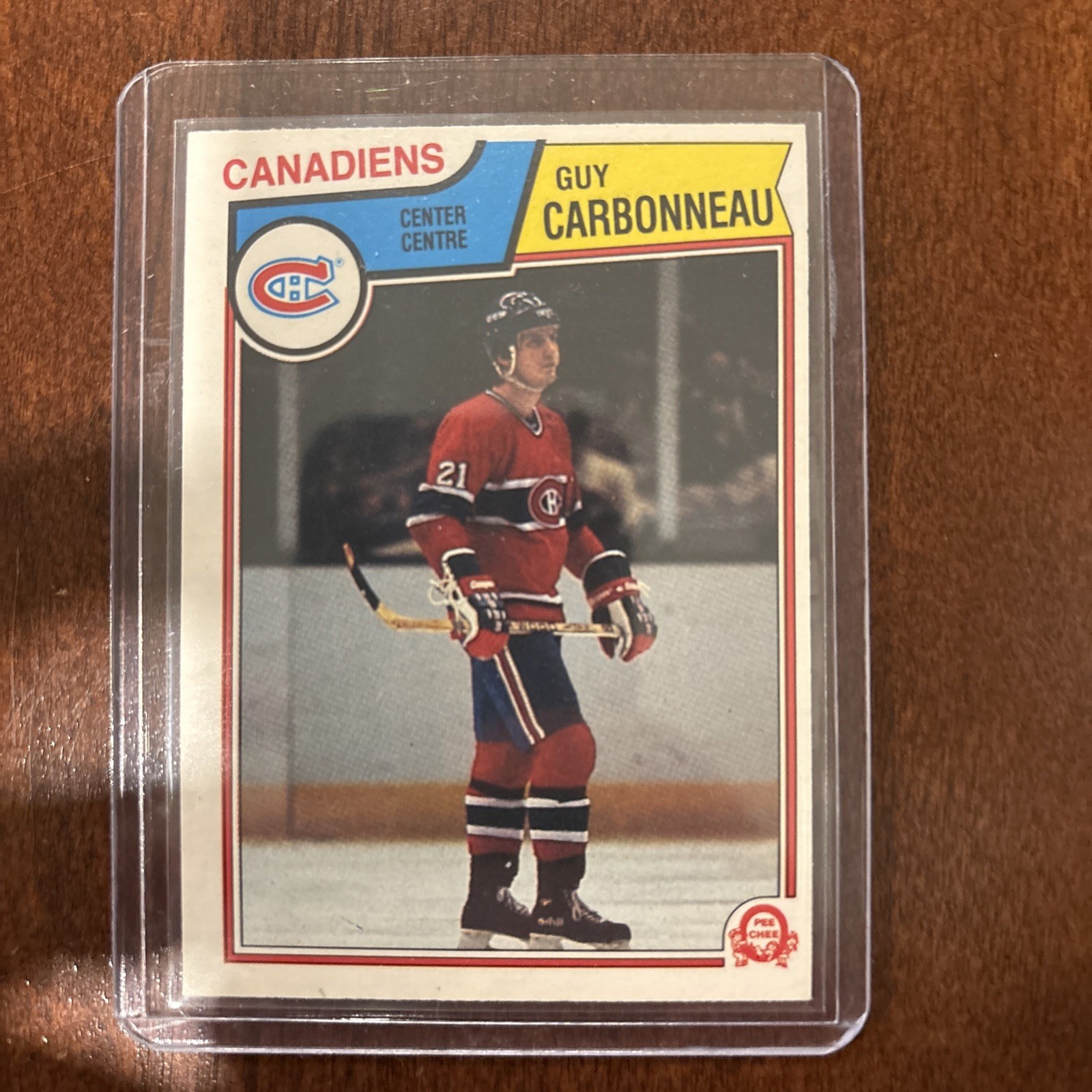 1983-84 O-Pee-Chee – Guy Carbonneau #185 Rookie Card