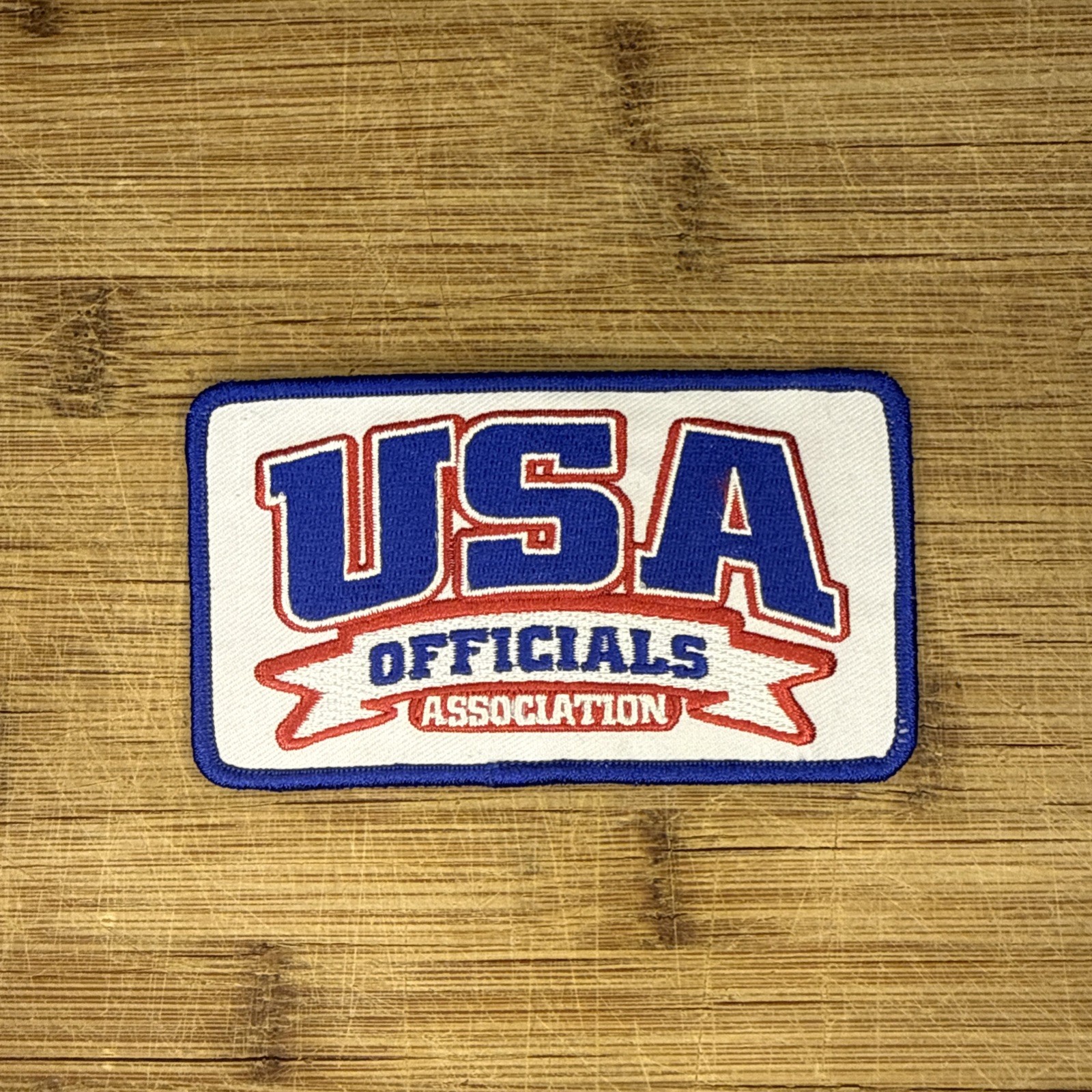 USA Officials Association USAOA 4.5×2.5in Embroidered Patch