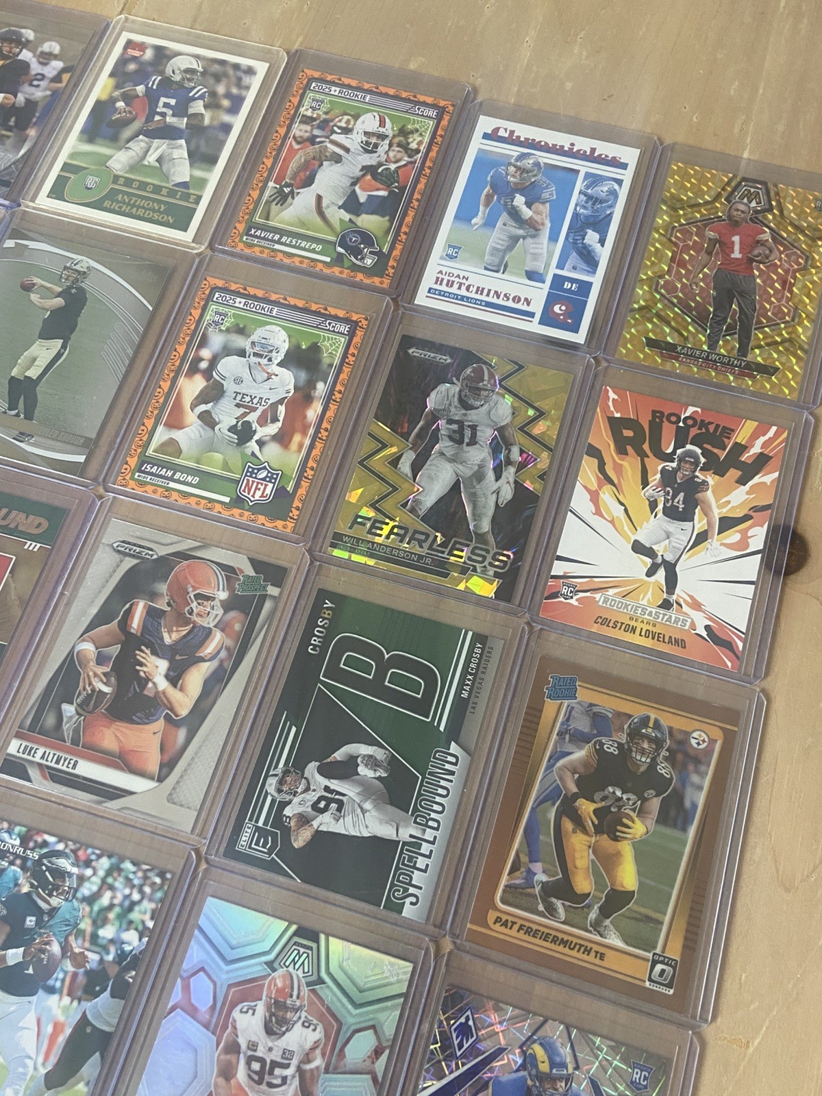 HUGE Mixed Sports Bulk Card Lot *65 Cards* All Sleeved & Top-Loaded RC’s / Vets