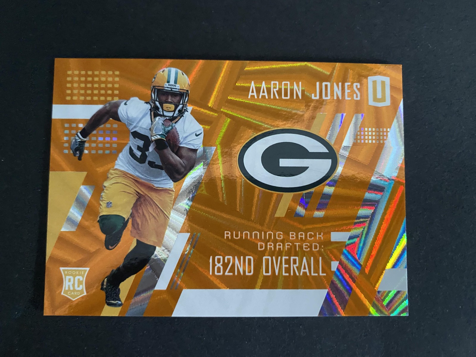 2017 Panini Unparalleled #263 Aaron Jones Orange #/99