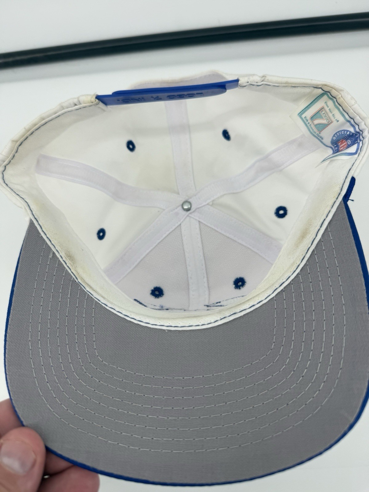 Vintage 90s Logo 7 Detroit Lions Sharktooth Hat Cap Snapback