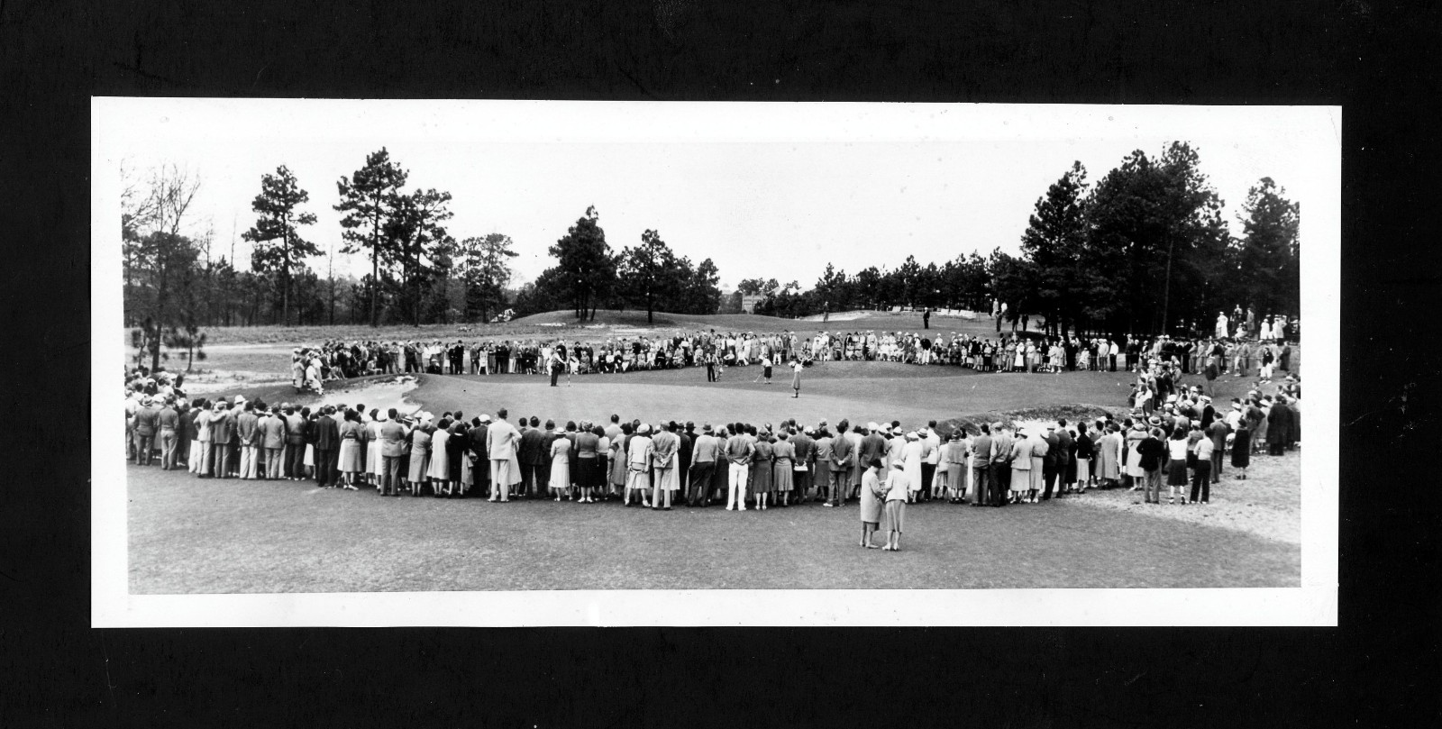 1939 Pinehurst Donald Ross Golf Course Vintage Type 1 Panoramic Photo Acme News