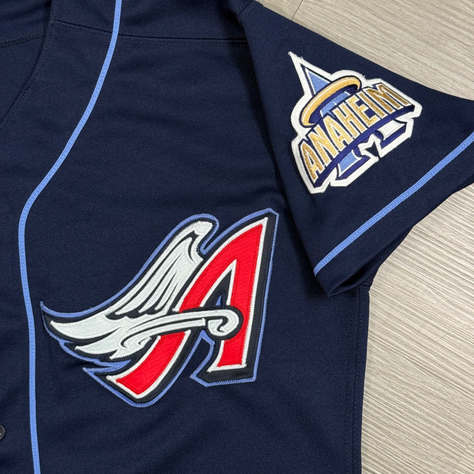 Anaheim Angels 1998-1999 Alternate Authentic Jersey 48 XL Russell Athletic
