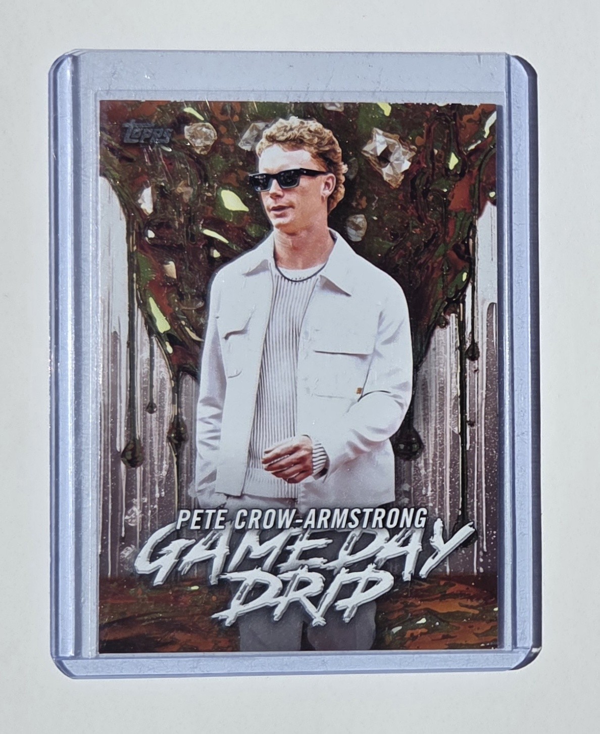Pete Crow-Armstrong 2026 Topps Series 1 Celebration Gameday Drip! #GD-4 Cubs PCA