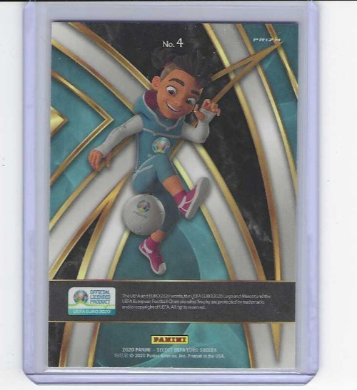 2022-23 Selet UEFA Euro SKILLZY Mascot Silver Prizm #4