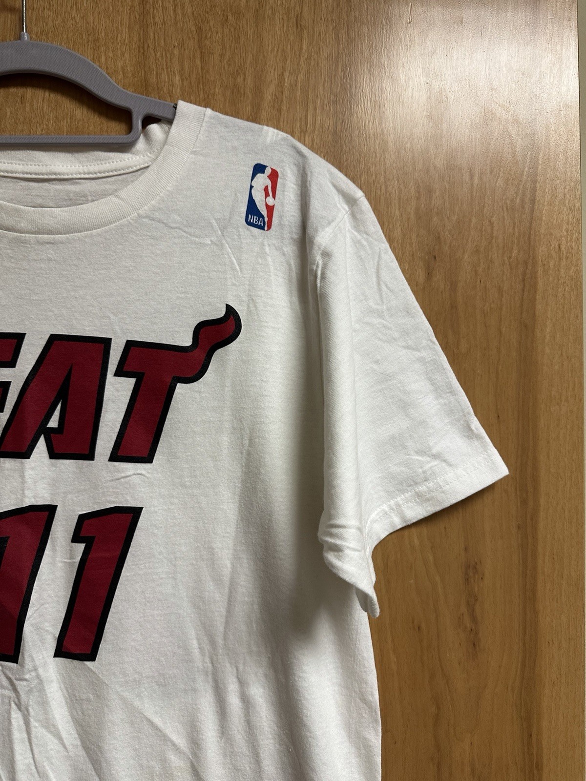 Chris Andersen Birdman Miami Heat Adidas T Shirt Mens M White NBA #11
