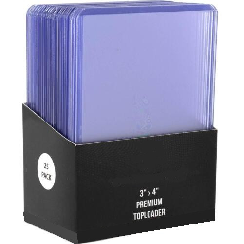 Platinum Protectors Clear Premium Trading Card Top Loader 25 PACK