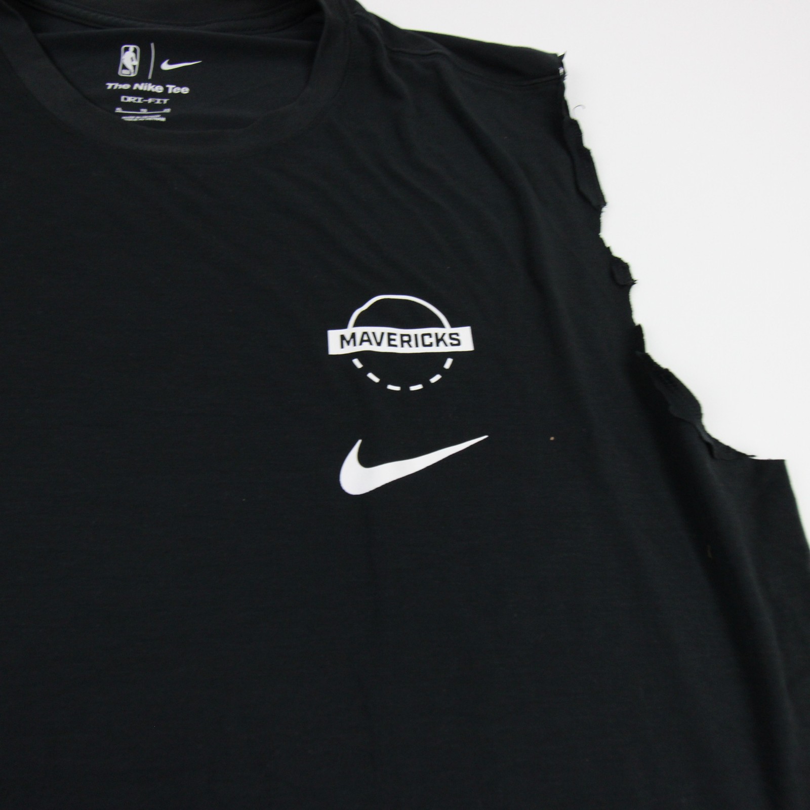 Dallas Mavericks Nike NBA Authentics Nike Tee Sleeveless Shirt Men’s Used XL