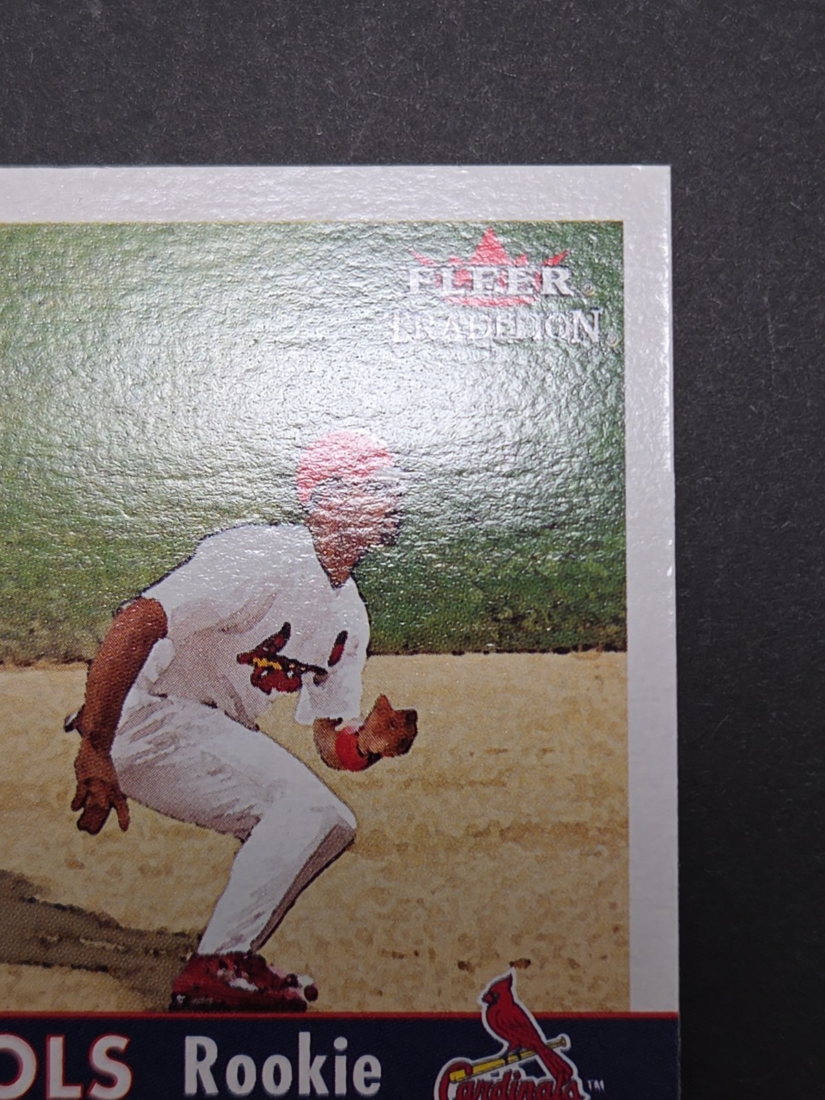 Albert Pujols 2001 Fleer Tradition #451 Rookie (RC) St. Louis Cardinals