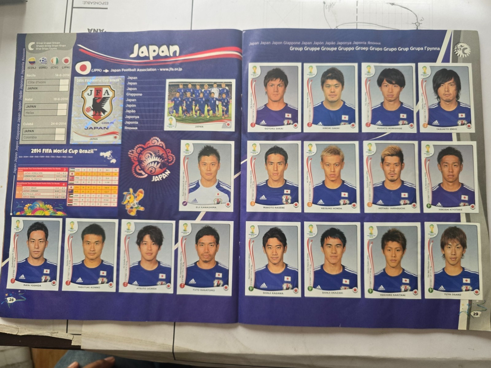 PANINI World Cup Brazil 2014 Album (only missing 15 stickers)