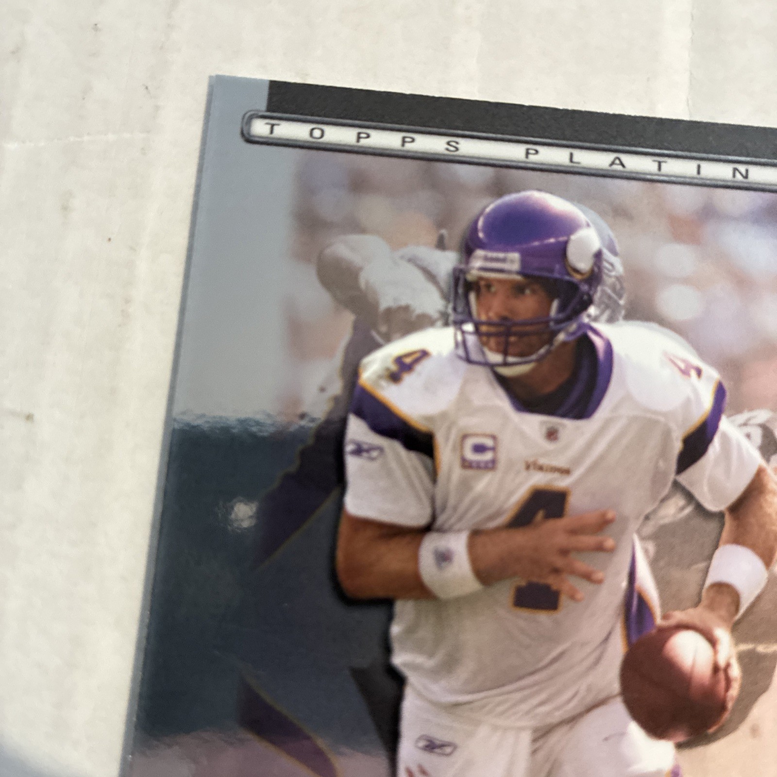 2009 Topps Platinum Card #10 Brett Favre Minnesota Vikings
