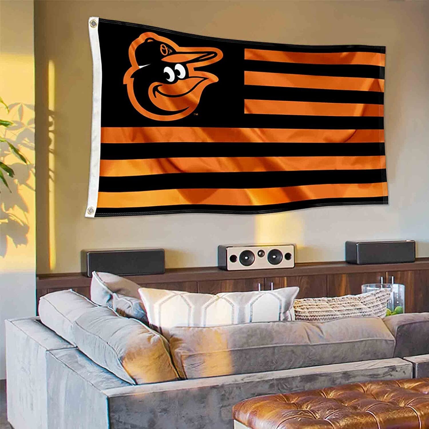 Baltimore Orioles 3×5 ft Flag Banner MLB Baseball Champions Free Shipping