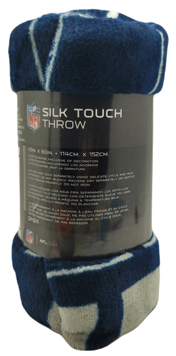 Dallas Cowboys New Silk Touch Super Soft 45X60 Plush Raschel Blanket Throw