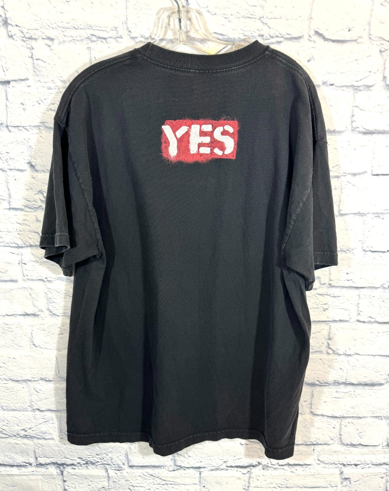 WWE Authentic Daniel Bryan “Yes” XL Graphic T-Shirt Black Short Sleeve