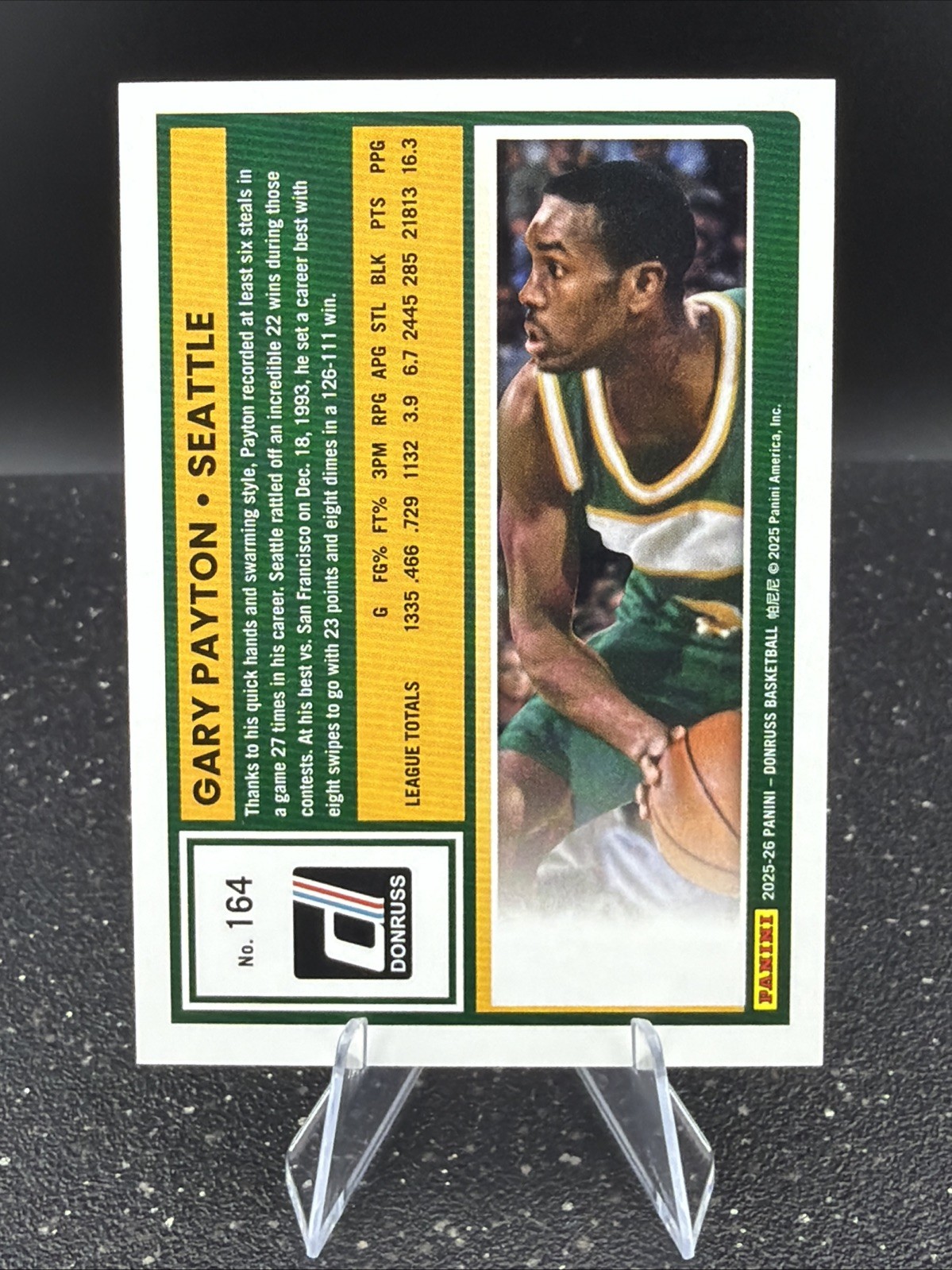 2025-26 Donruss Gary Payton Explosion /99 Seattle Super Sonics