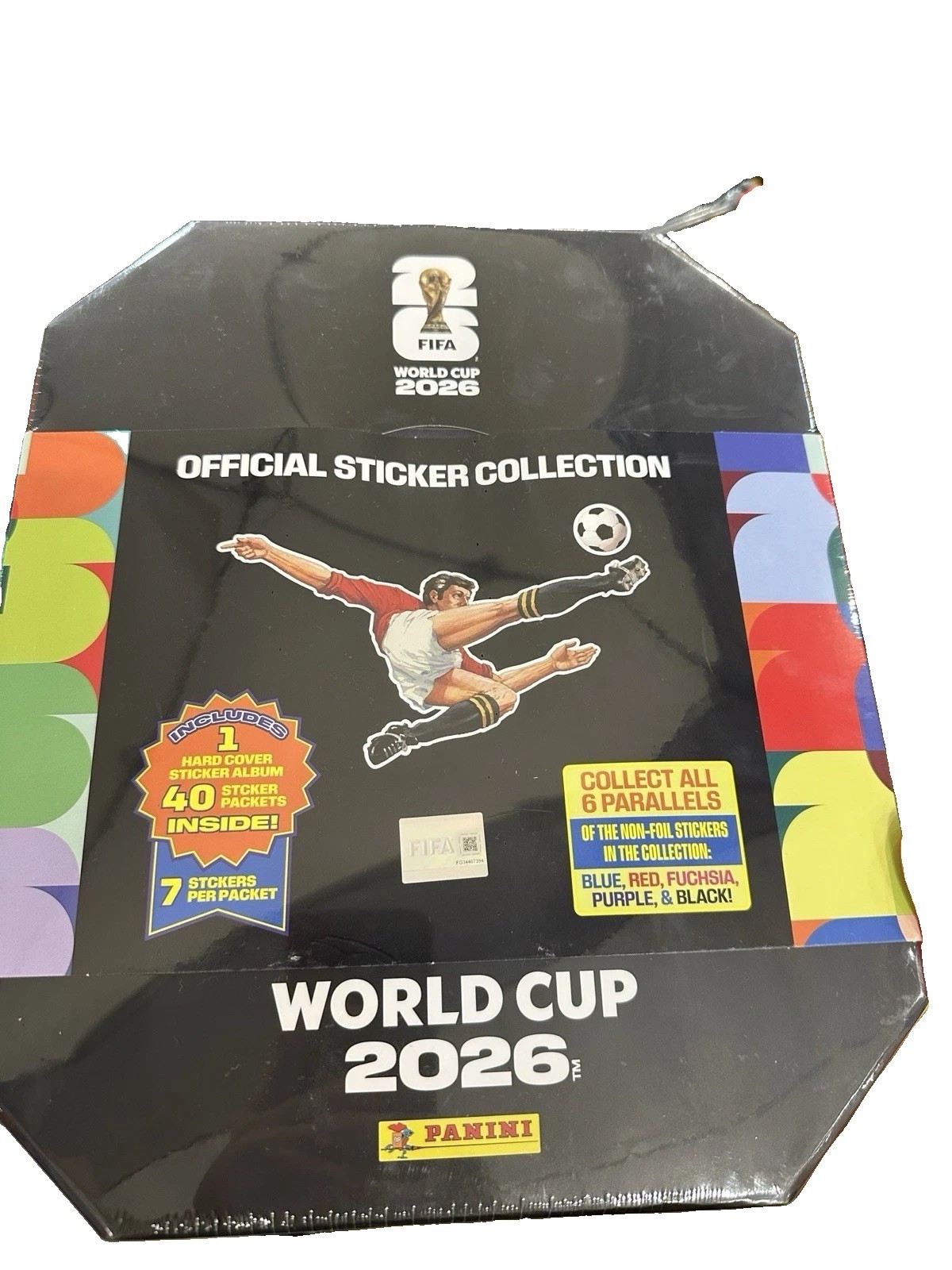 Panini FIFA World Cup 2026 Official Sticker Collection Box w/ Hardcover Album