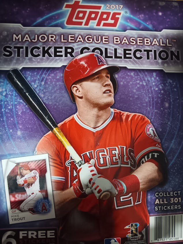 2017 Topps MLB Sticker Collection Pick From List