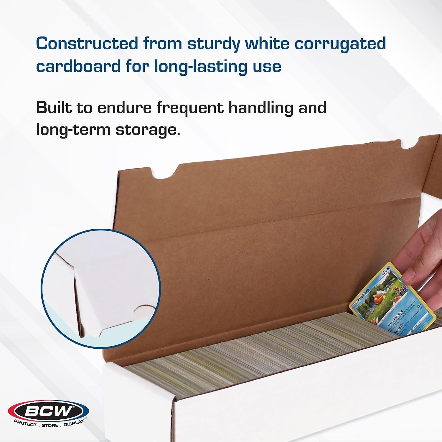 Protective Sports Card Storage Box Set – 800ct, 10 Pack