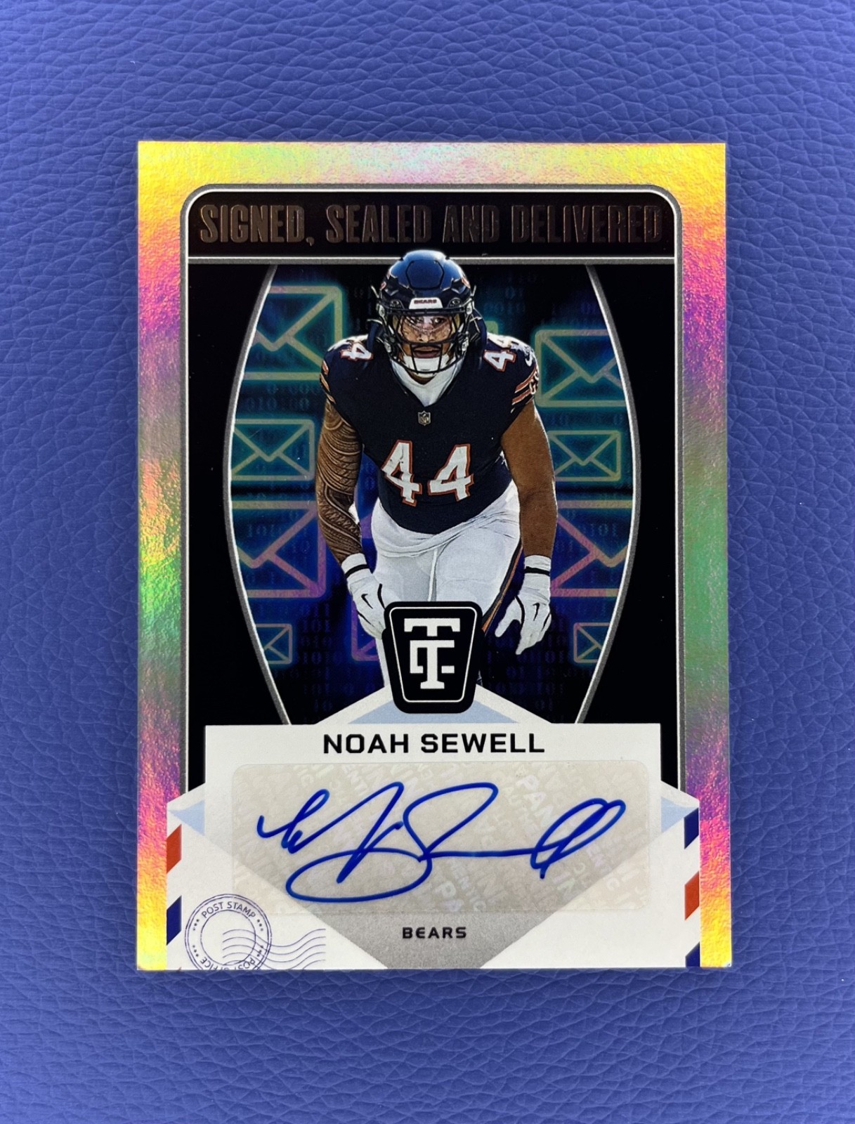 2024 Panini Totally Certified – Signed Sealed and Delivered Noah Sewell #SSD-NSL