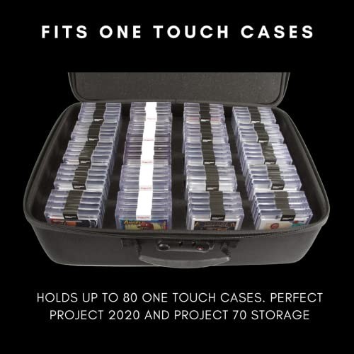 Card Titan Trading Card Storage Box Toploader One Touch 400-Card Zipper Lock EVA