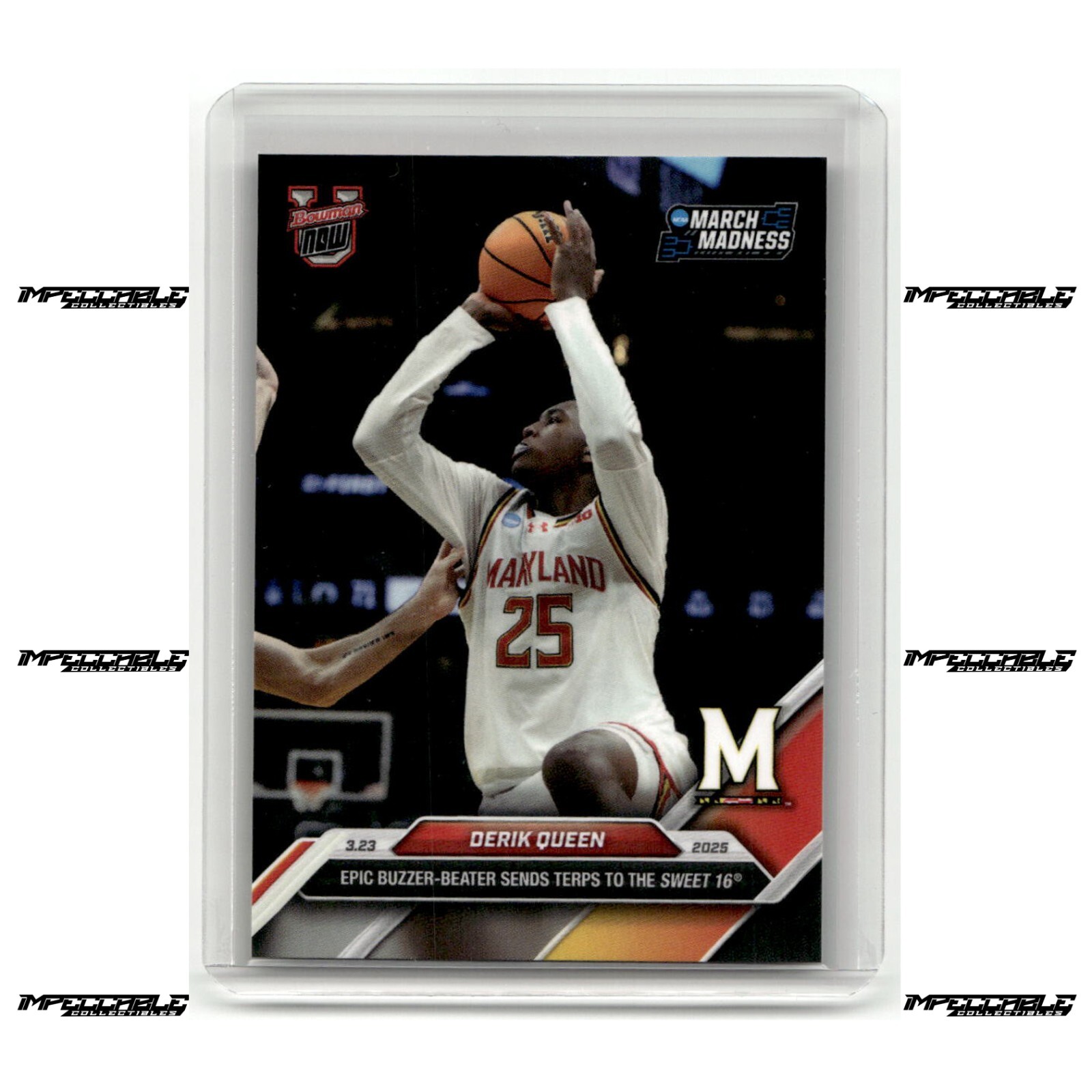 2025 Bowman U Now – #98 Derik Queen Rookie /1764 Sweet Sixteen