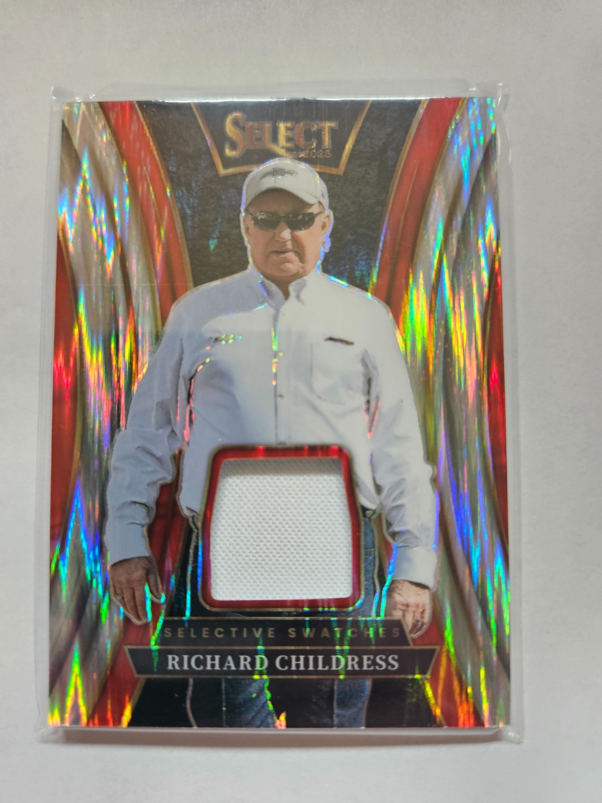 Panini 2025 Select NASCAR Richard Childress Selective Swatches Prizm Mem SS-RCD