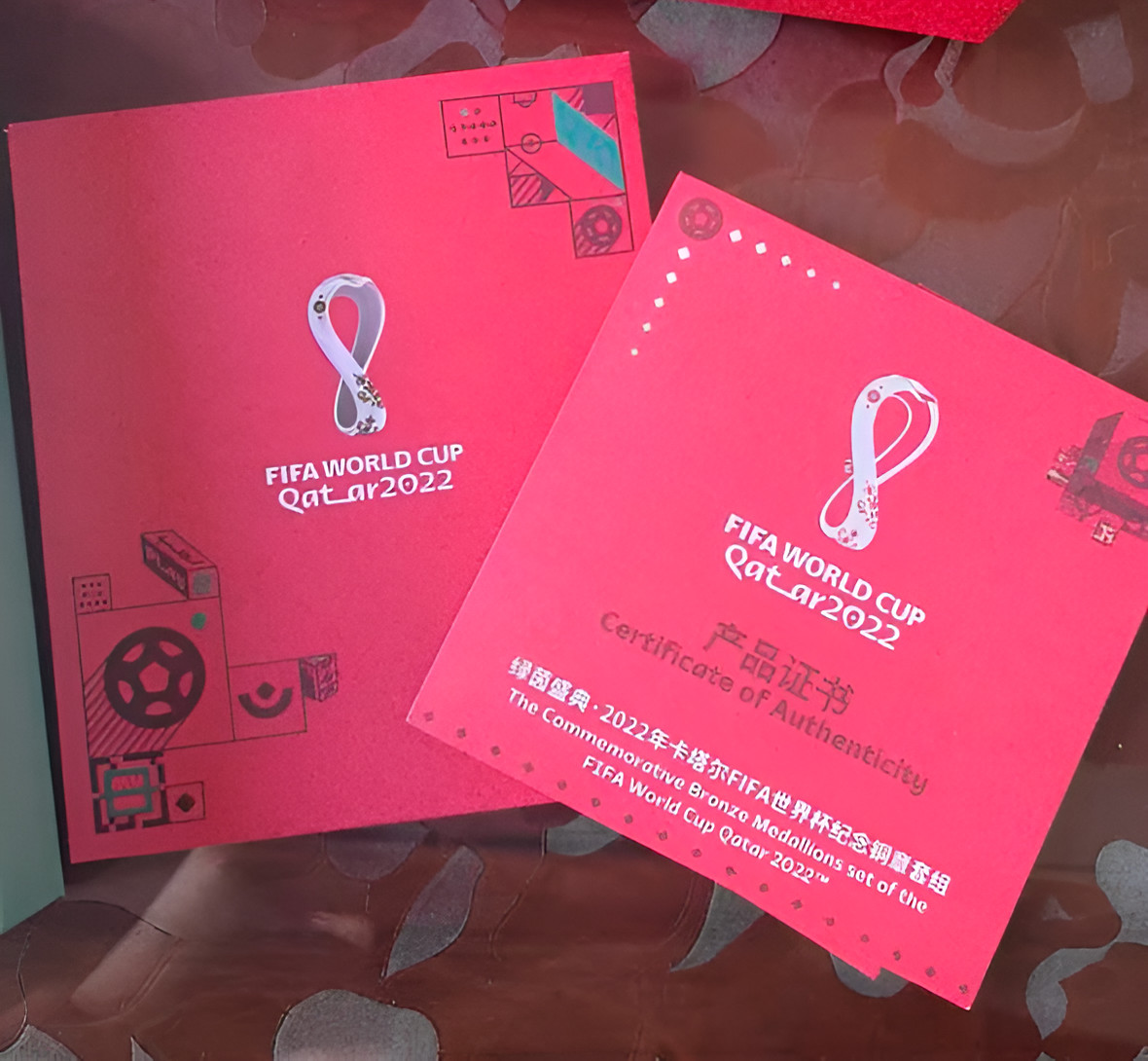 FIFA World Cup Qatar 2022 Official Authentic Set Limited Edition (6 pcs)