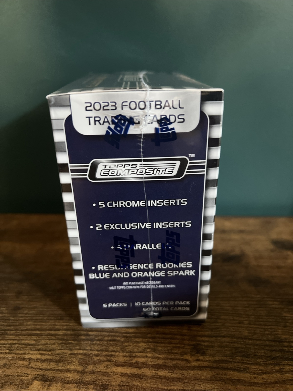 2023 Topps Composite NFL Football Monster Mega Box Factory Sealed 6 Pks 60 Cards