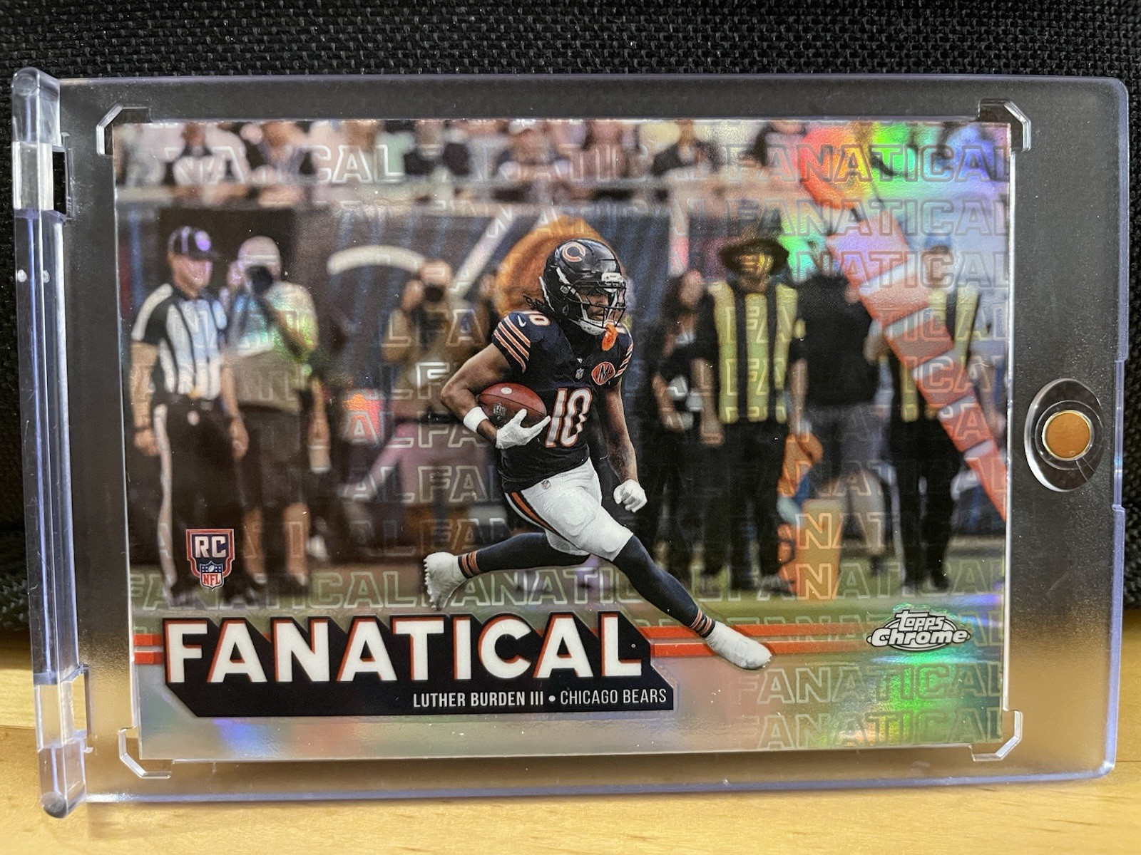 Chase Pack 2025 Topps Chrome Fanatical Luther Burden Case Hit SSP