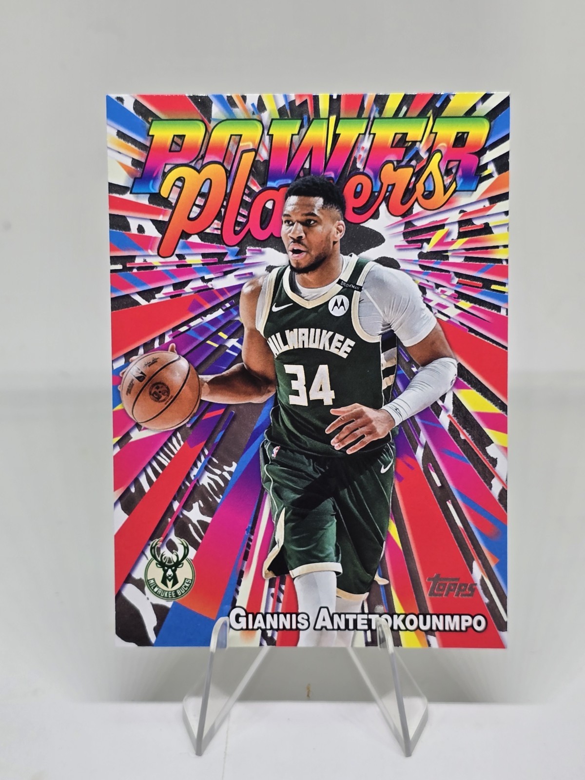 Giannis Antetokounmpo 2025 Panini Hoops 8 Card Lot Bucks All Different